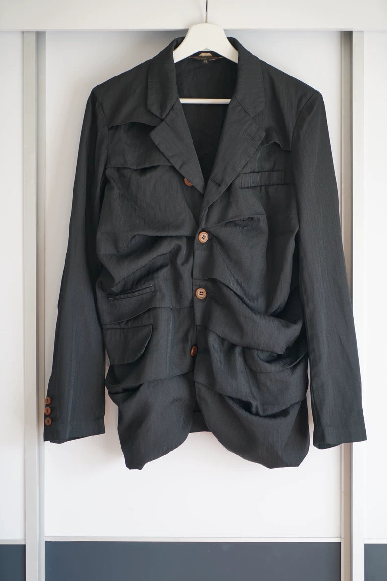 Comme des Garcons 19ss Pleated Blazer