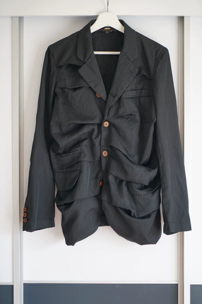 Comme des Garcons 19ss Pleated Blazer