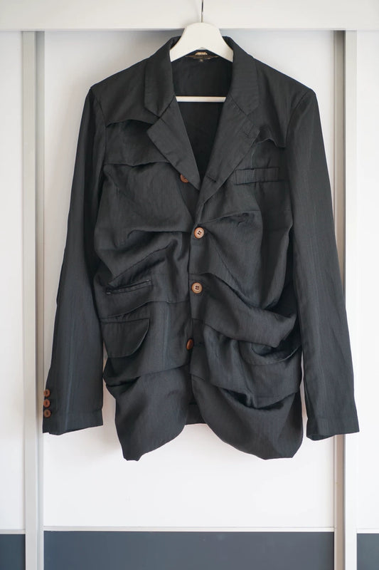 Comme des Garcons 19ss Pleated Blazer