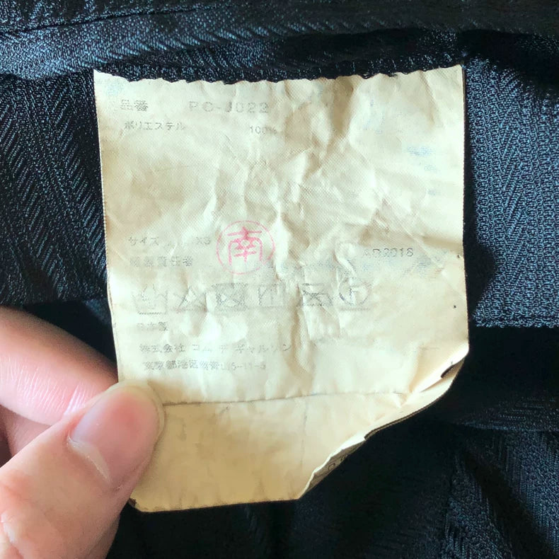 Comme des Garcons 19ss Pleated Blazer