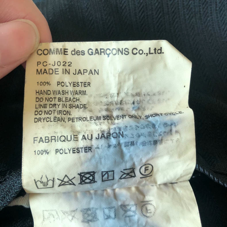 Comme des Garcons 19ss Pleated Blazer