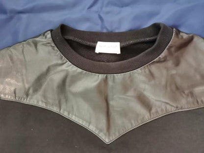 Saint Laurent Paris SLP Leather Trim Vest