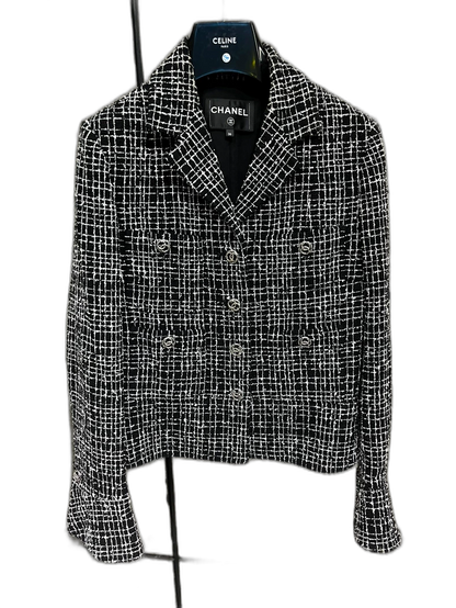 Chanel Woven Jacket Size 36