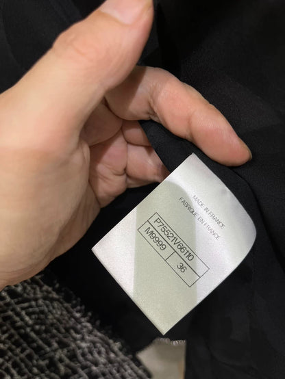 Chanel Woven Jacket Size 36