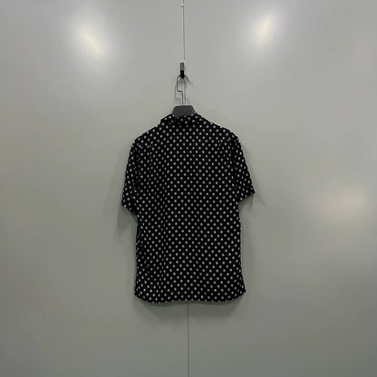 Saint Laurent Floral Polka Dot Shirt-yf