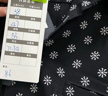 Saint Laurent Floral Polka Dot Shirt-yf