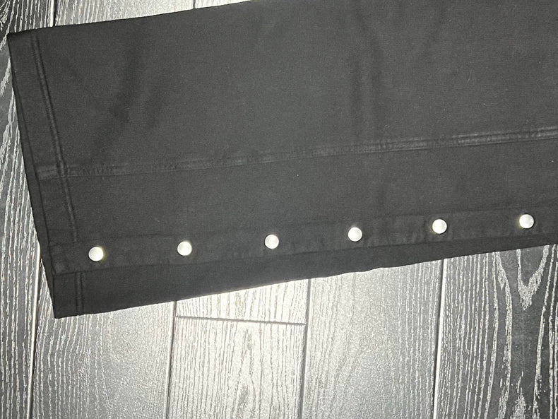 RICK OWENS 24FW Cotton Snap Pants