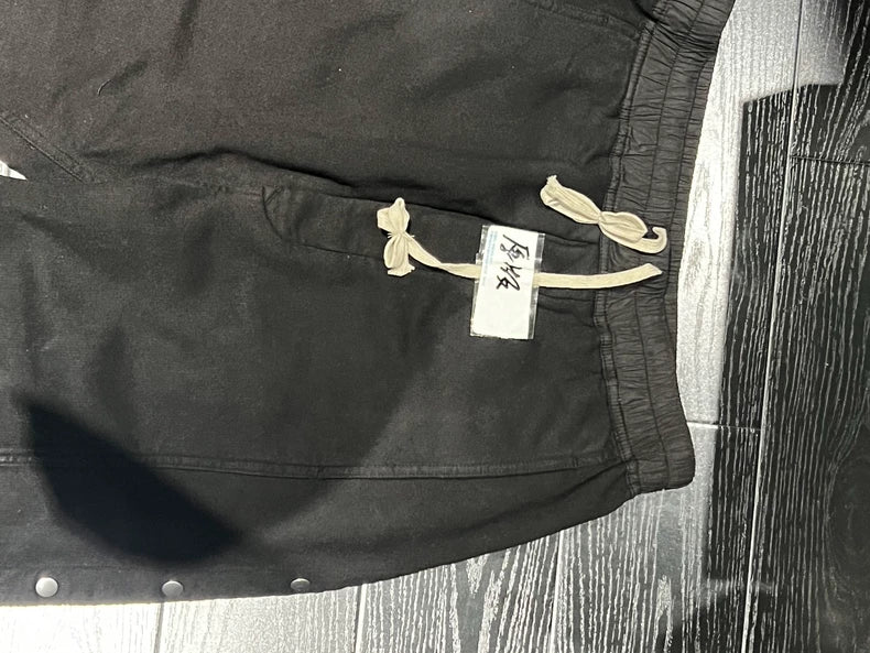 RICK OWENS 24FW Cotton Snap Pants
