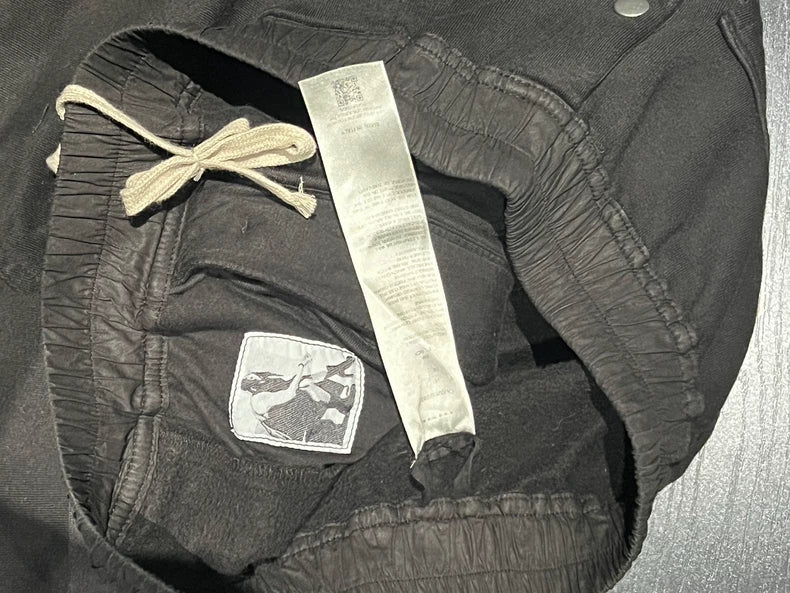 RICK OWENS 24FW Cotton Snap Pants