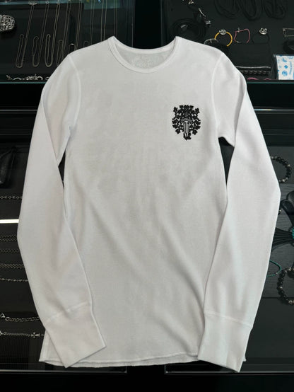 Chrome Hearts White Long Sleeve Top-yf