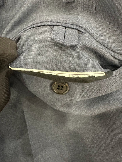 Classic Dark Blue Men's Pants from Prada