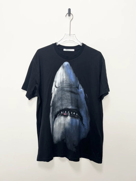 Givenchy Shark Print Short Sleeve T-shirt-yf
