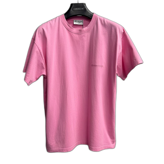 Pink Vintage Logo Short Sleeve T-Shirt