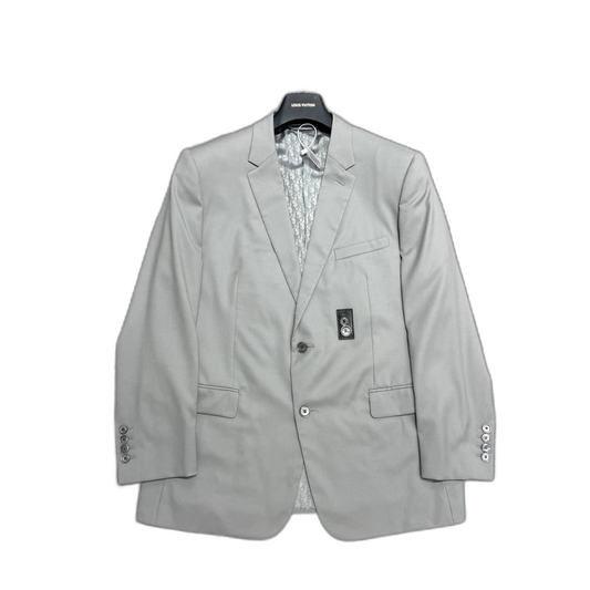 Dior Grey Printed Suit Jacket-zp