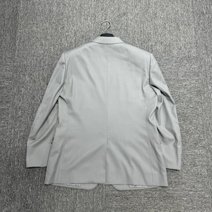 Dior Grey Printed Suit Jacket-zp