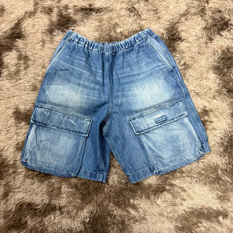 Acne Studios 2025 Cargo Denim Shorts
