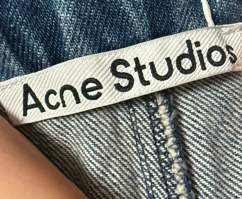 Acne Studios 2025 Cargo Denim Shorts