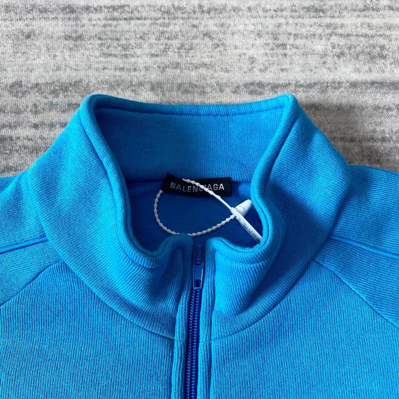 Balenciaga Rainbow Half-Zip Hoodie-zp