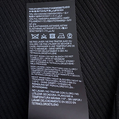 Saint Laurent Black Logo Knit Trousers