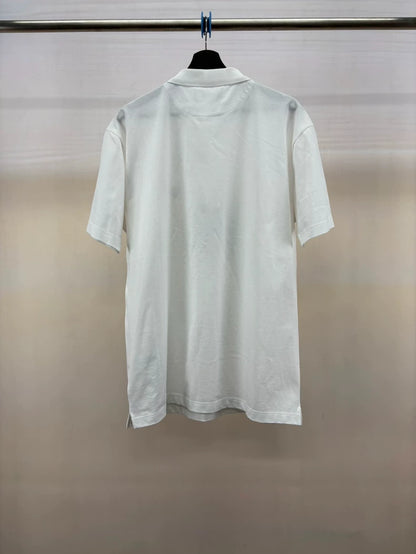 Prada White Zip Polo Shirt - Prada – DMC99