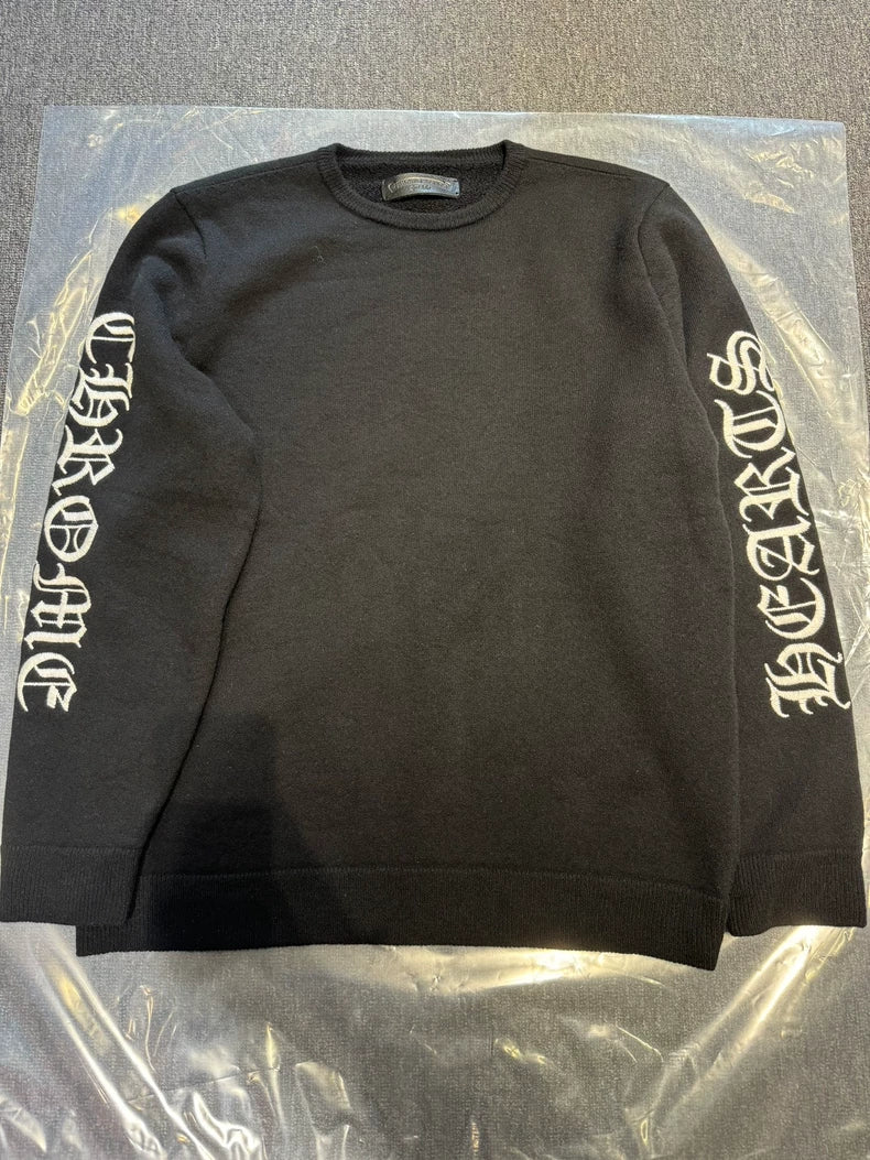 Chrome Hearts Black Pullover Sweatshirt XL