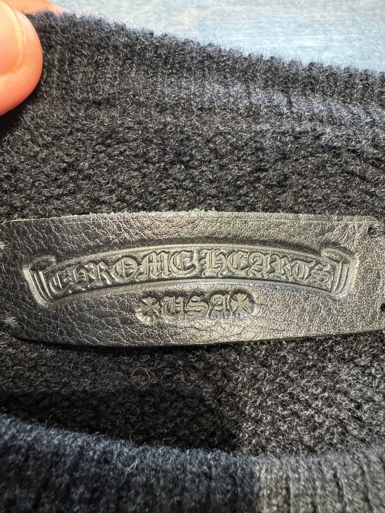 Chrome Hearts Black Pullover Sweatshirt XL