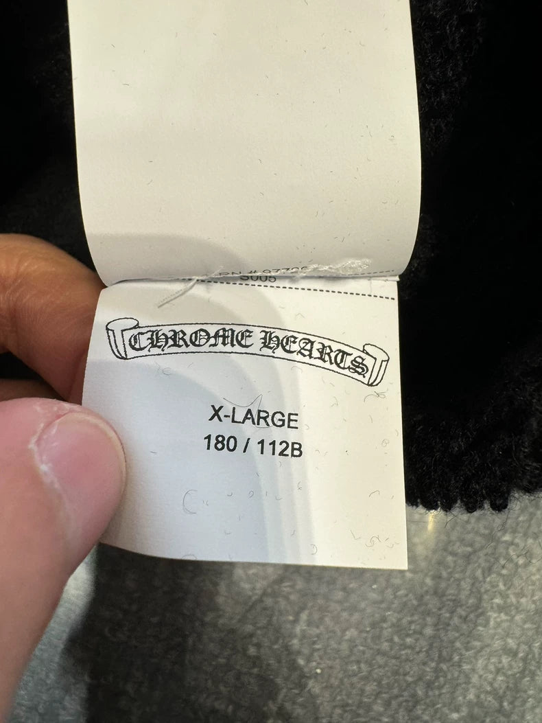 Chrome Hearts Black Pullover Sweatshirt XL