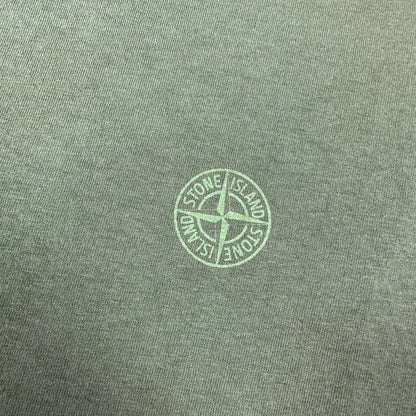 Stone Island Yellow Logo Short Sleeve Tee