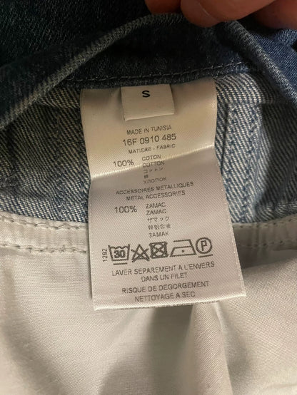 Givenchy Studded Denim Jacket Outerwear-yf