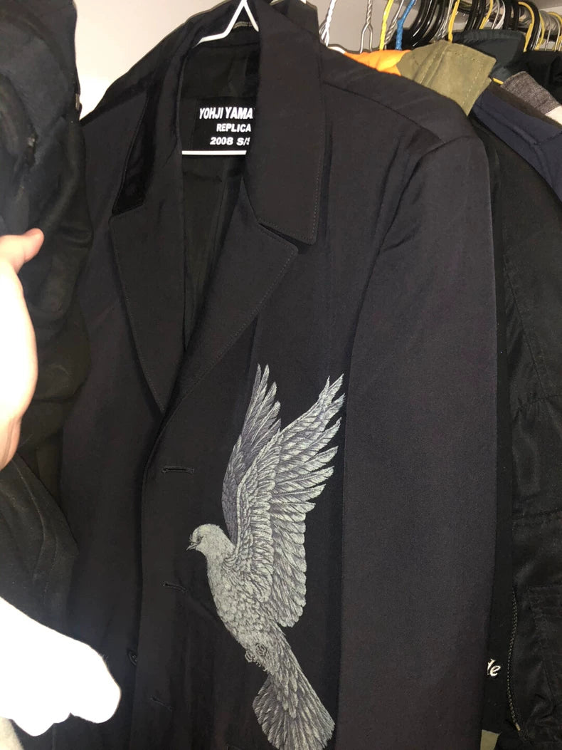 2019 Yohji Replica Gaba Wool Jacket