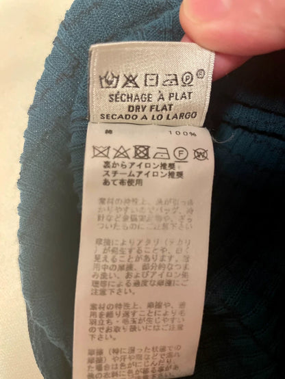 Hermes Knitted Polo Shirt in High-Quality Blue