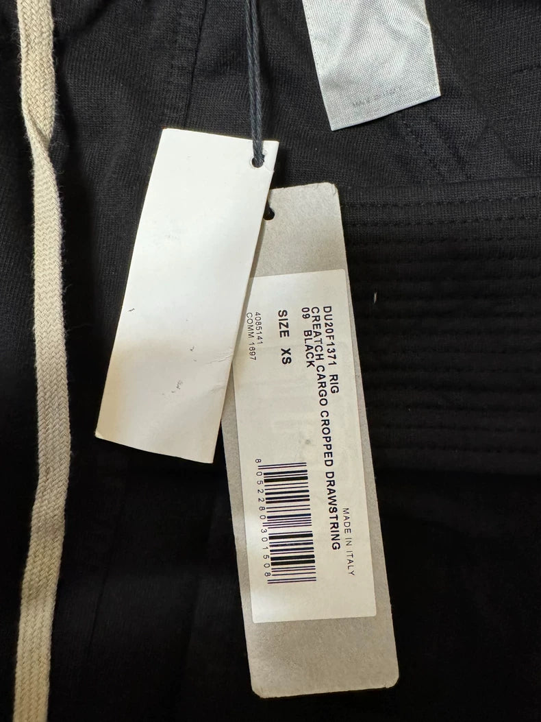 Rick Owens Double Ring RIG Cargo Pants