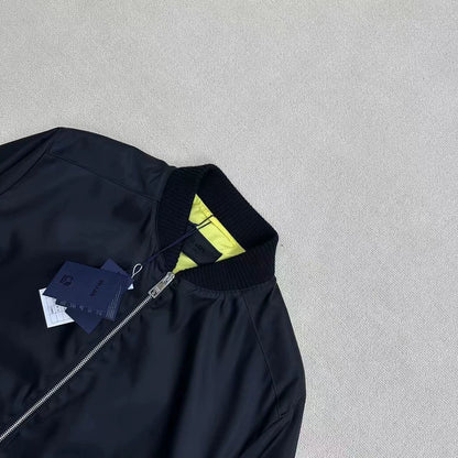 PRADA Jacket with Triangle Logo Sleeve Pocket