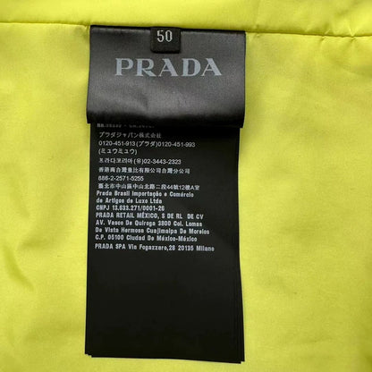 PRADA Jacket with Triangle Logo Sleeve Pocket