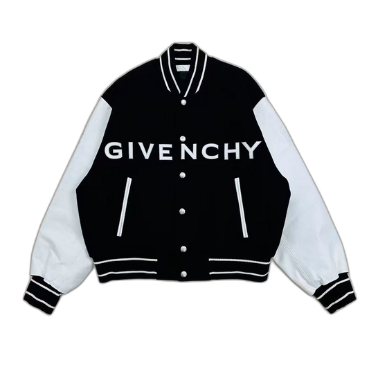 Givenchy Embroidered Logo Baseball Jacket