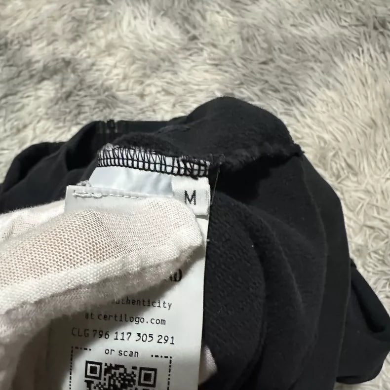 Stone Island Zip Hoodie Black Size M