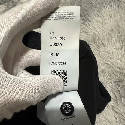 Stone Island Zip Hoodie Black Size M