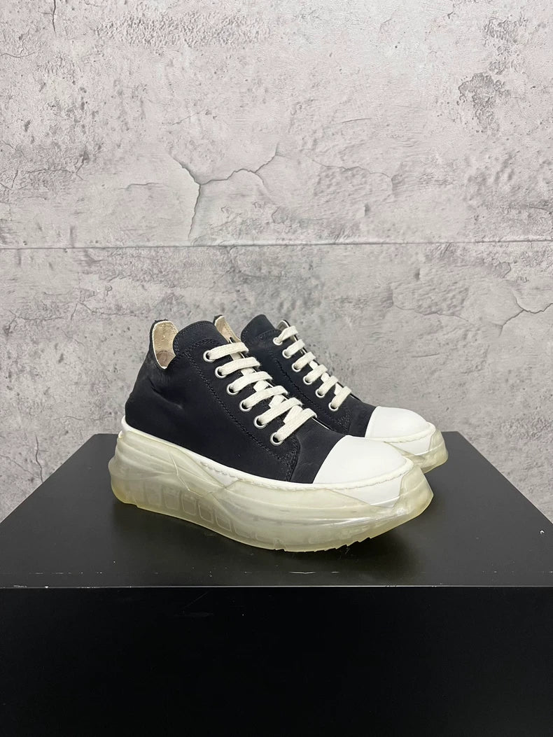 Rick Owens Low Top Crystal Sole Sneakers-yf