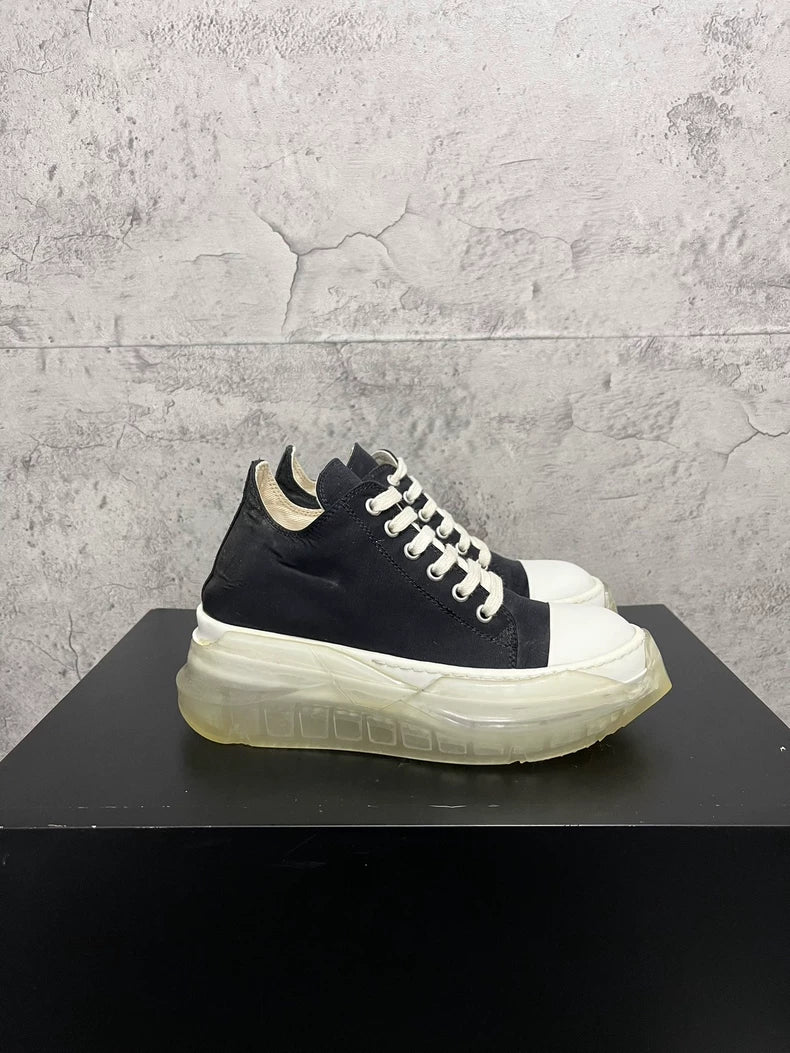 Rick Owens Low Top Crystal Sole Sneakers-yf
