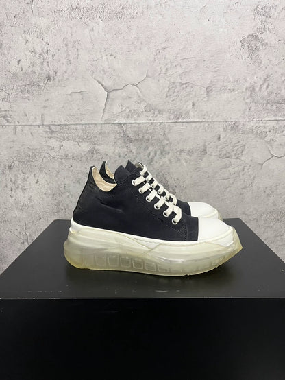 Rick Owens Low Top Crystal Sole Sneakers-yf