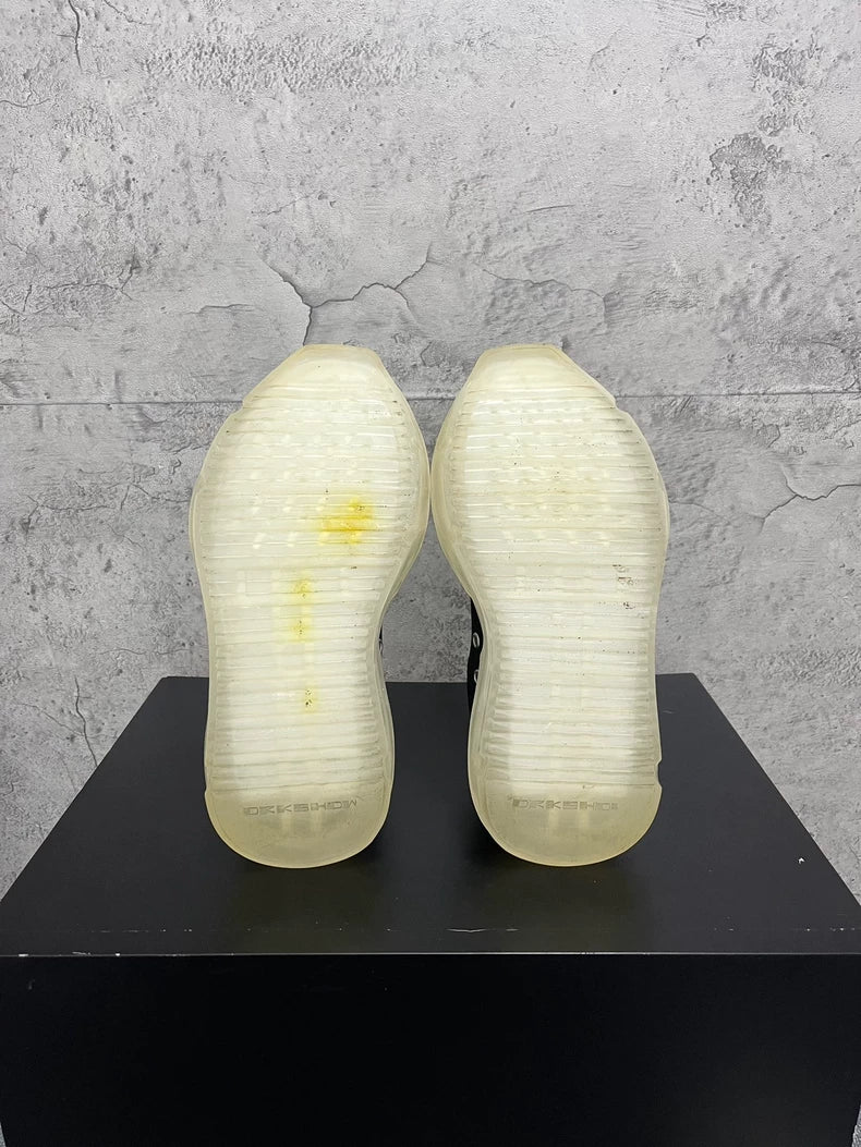 Rick Owens Low Top Crystal Sole Sneakers-yf