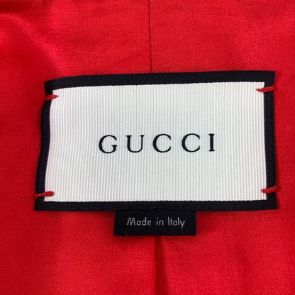 Gucci Pink Wool Collar Coat with Buttons