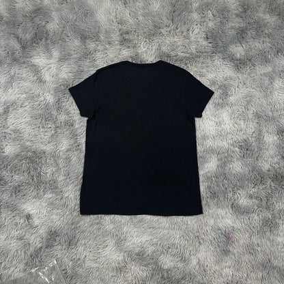 Givenchy Black Distressed Logo T-shirt-yf
