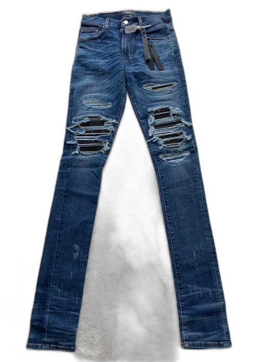Amiri Distressed Blue Denim MX1 Pants