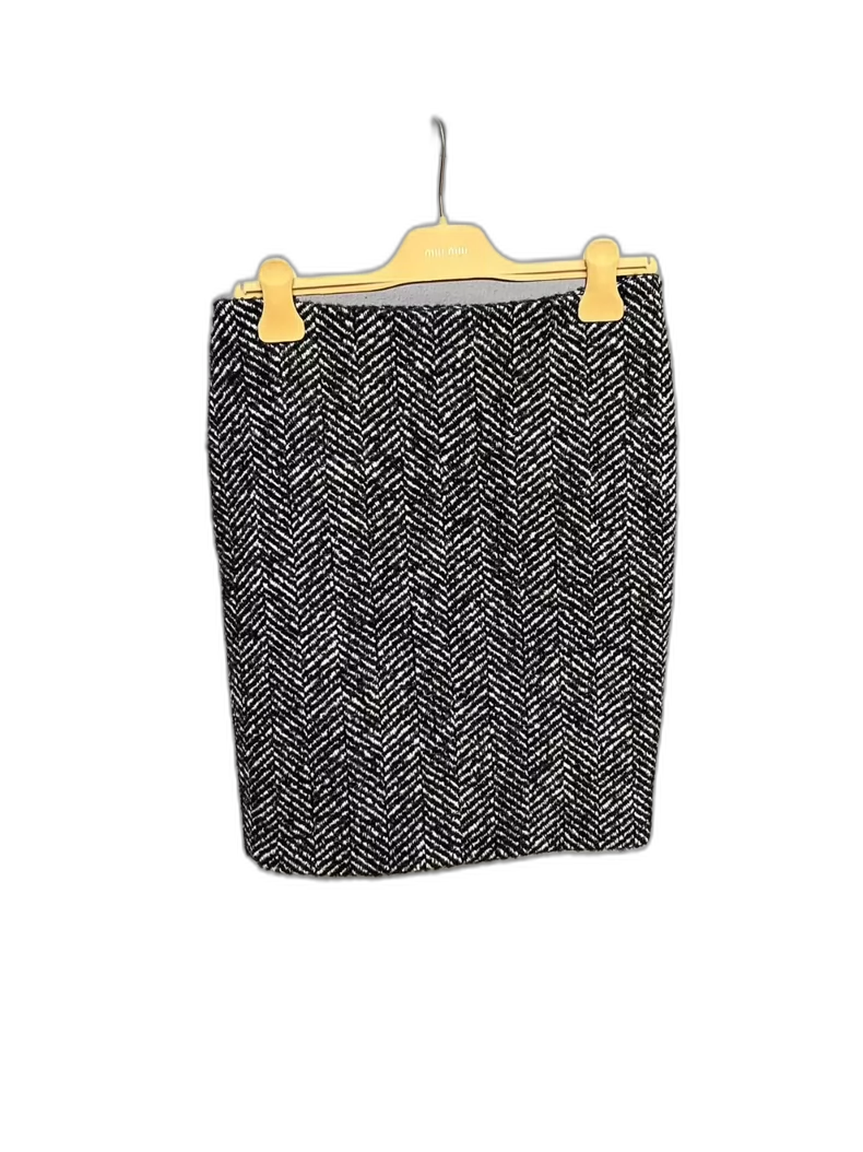 miumiu Wool Short Skirt Full New