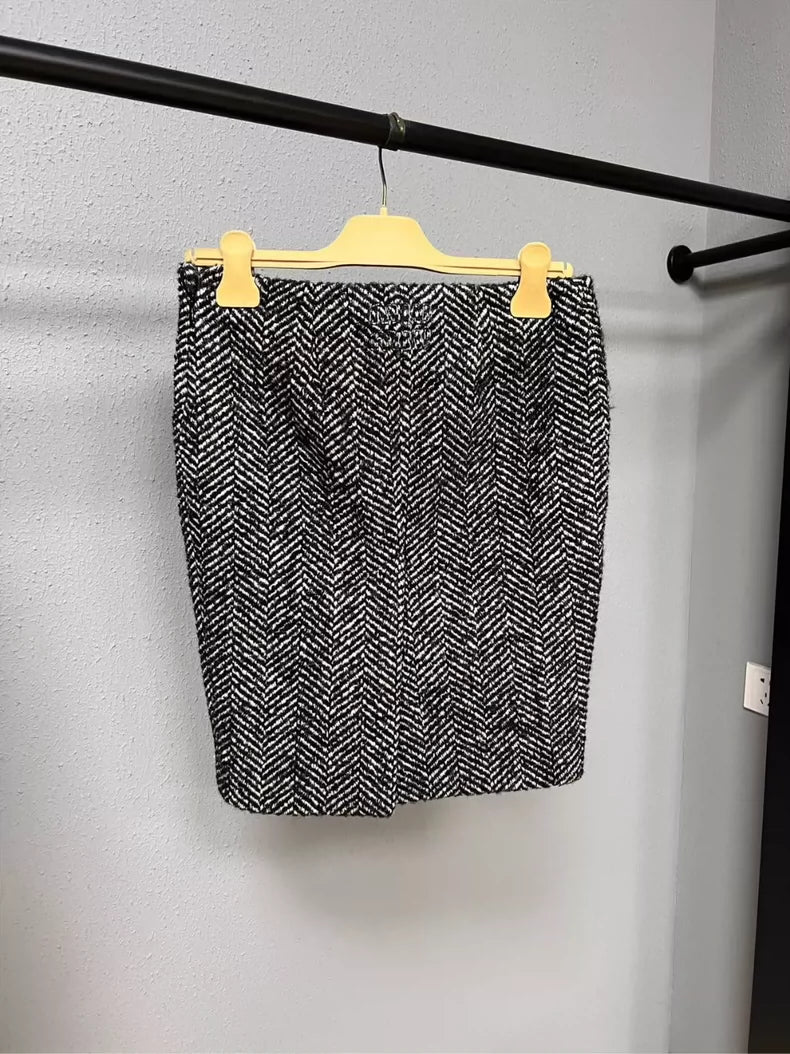 miumiu Wool Short Skirt Full New