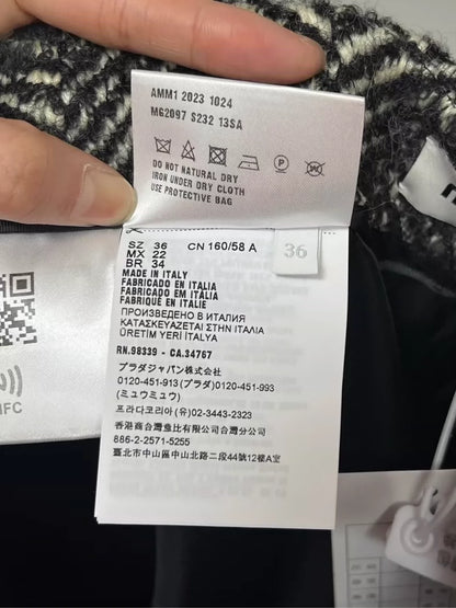 miumiu Wool Short Skirt Full New