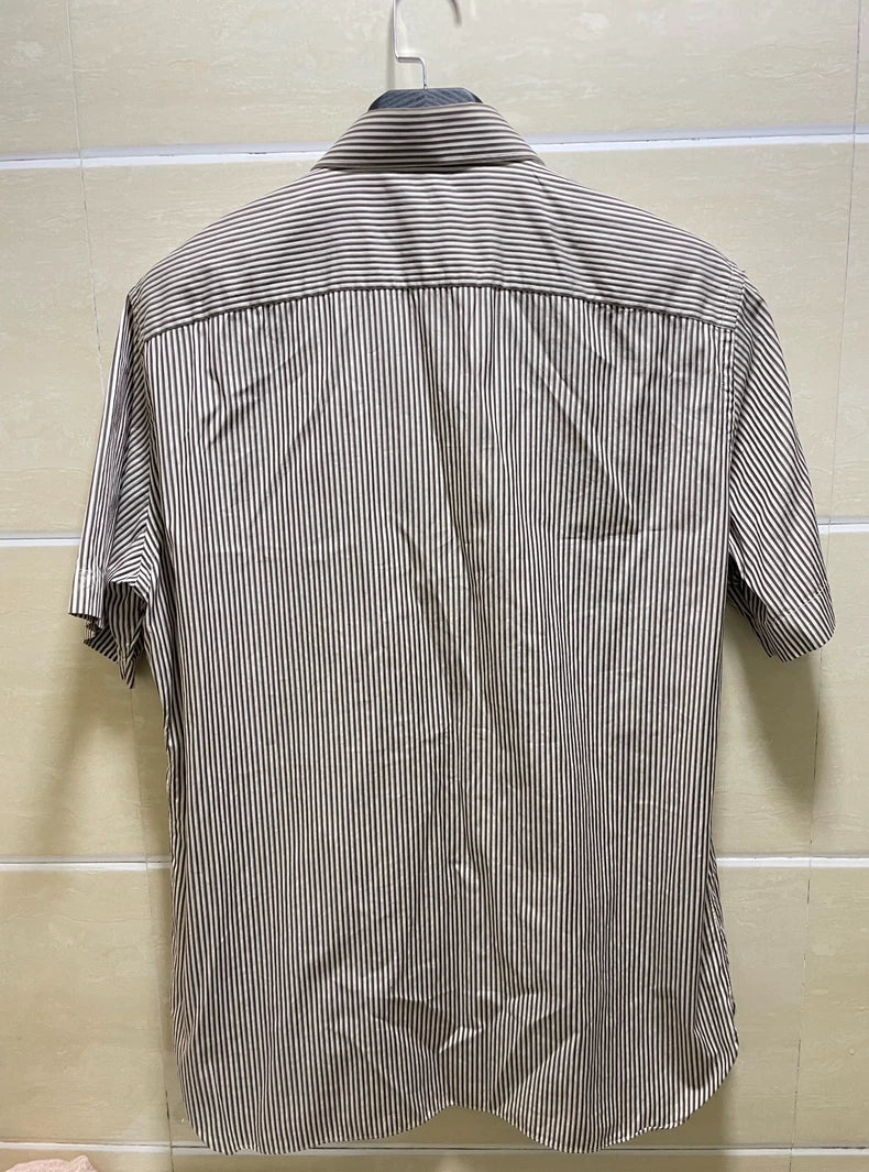 Ermenegildo Zegna Short Sleeve Shirt Slim Fit