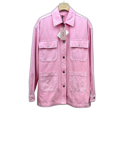 Pink Denim Jacket from Miu Miu