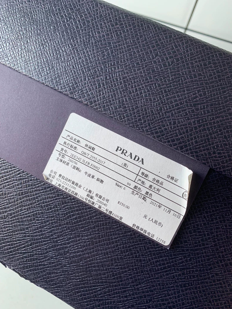 Prada Monolith Thick Sole Derby Shoes